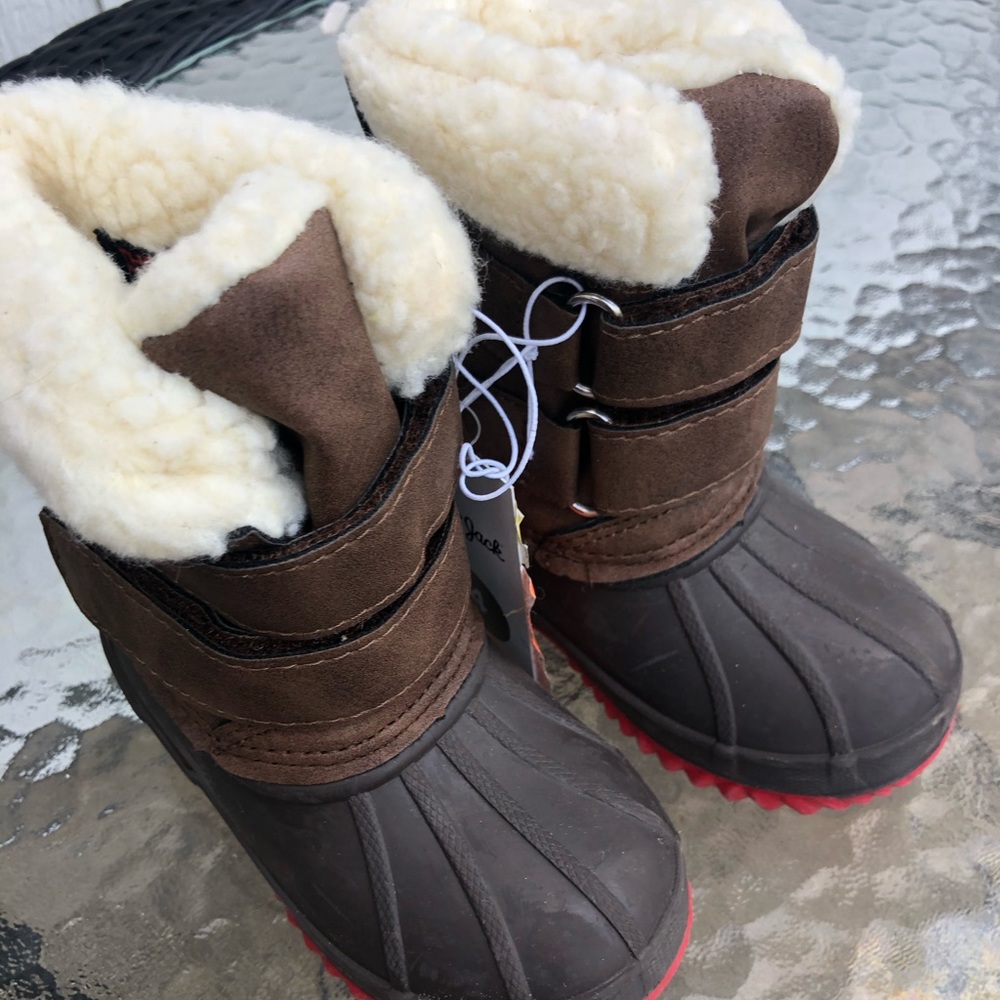 Cat & Jack Toddler boys Barkley winter boots